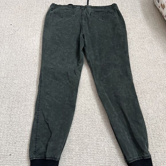 Cape Juby Jogger Pants Mens 32 Black Elastic Waist Slash Pockets Drawstring - Picture 6 of 8